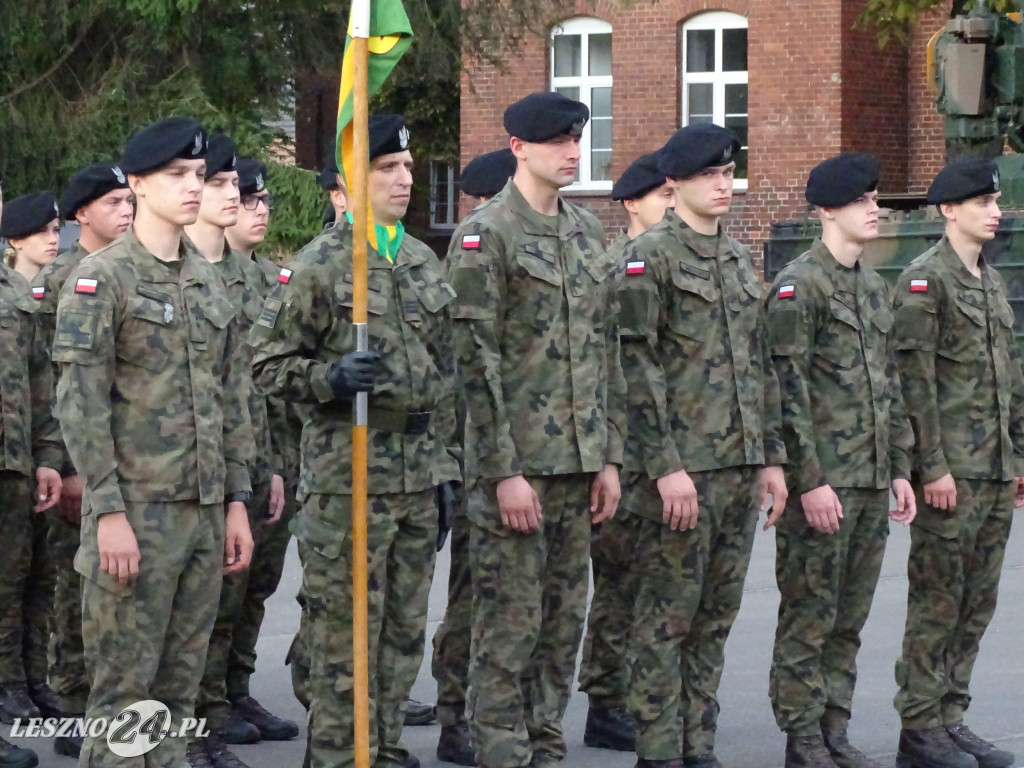 Przysięga wojskowa w Lesznie