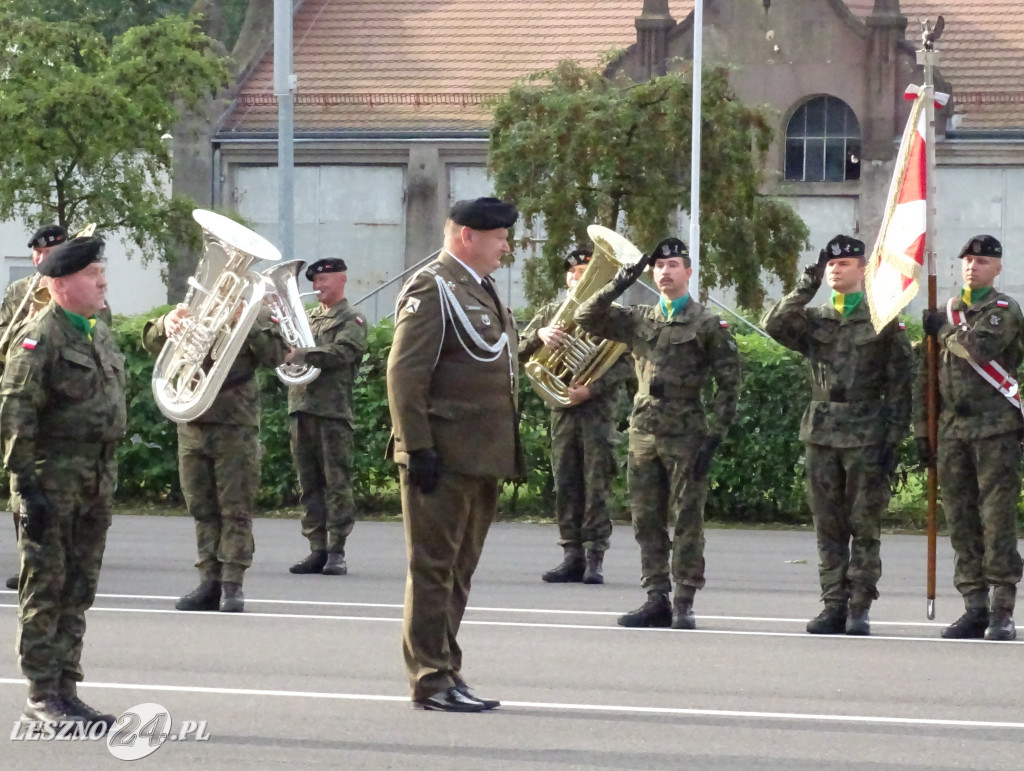 Przysięga wojskowa w Lesznie
