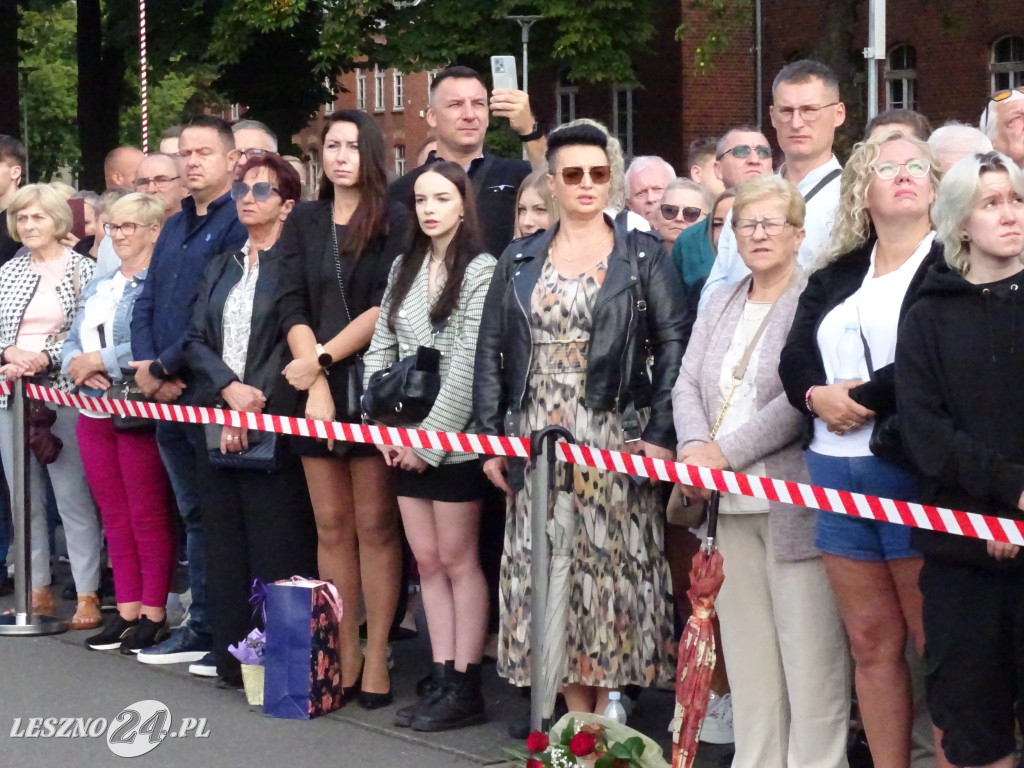 Przysięga wojskowa w Lesznie