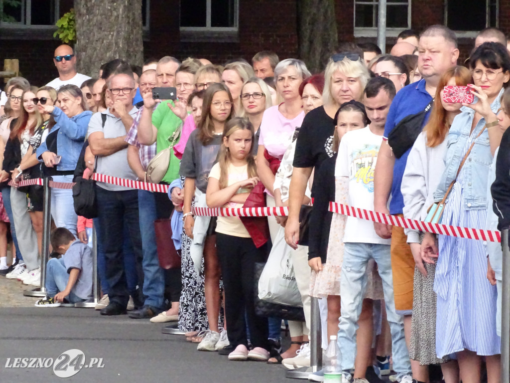 Przysięga wojskowa w Lesznie