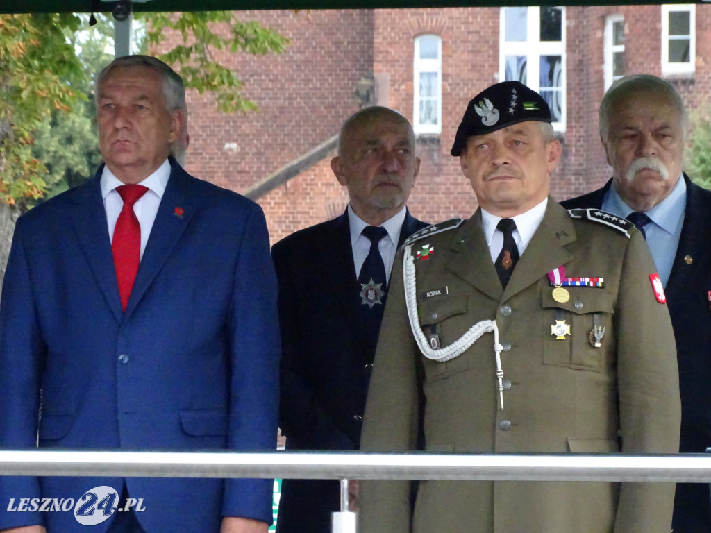 Przysięga wojskowa w Lesznie