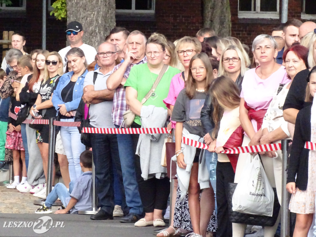 Przysięga wojskowa w Lesznie