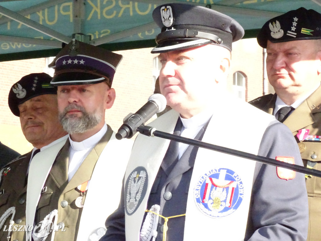 Przysięga wojskowa w Lesznie