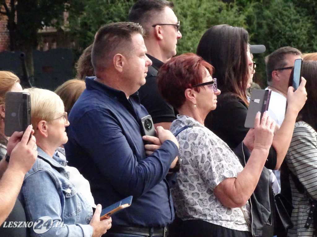 Przysięga wojskowa w Lesznie