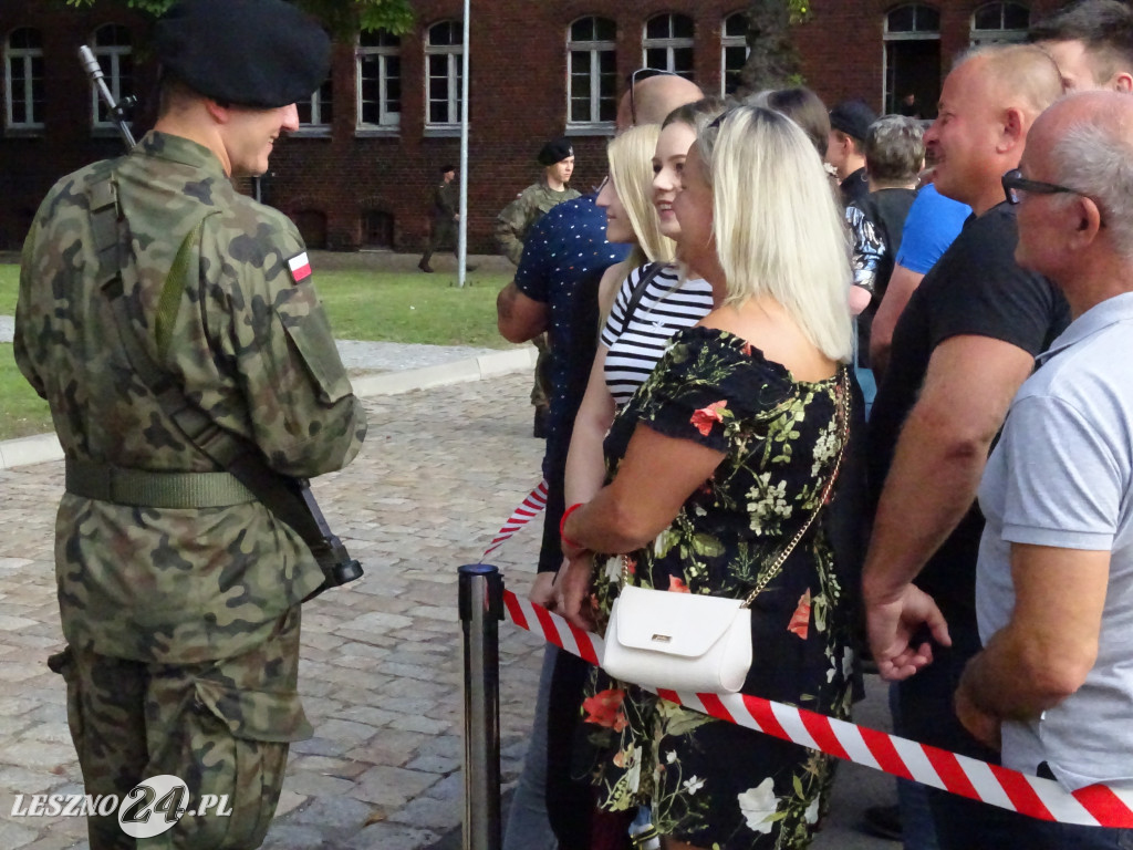 Przysięga wojskowa w Lesznie