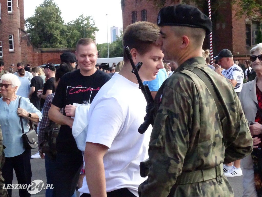 Przysięga wojskowa w Lesznie