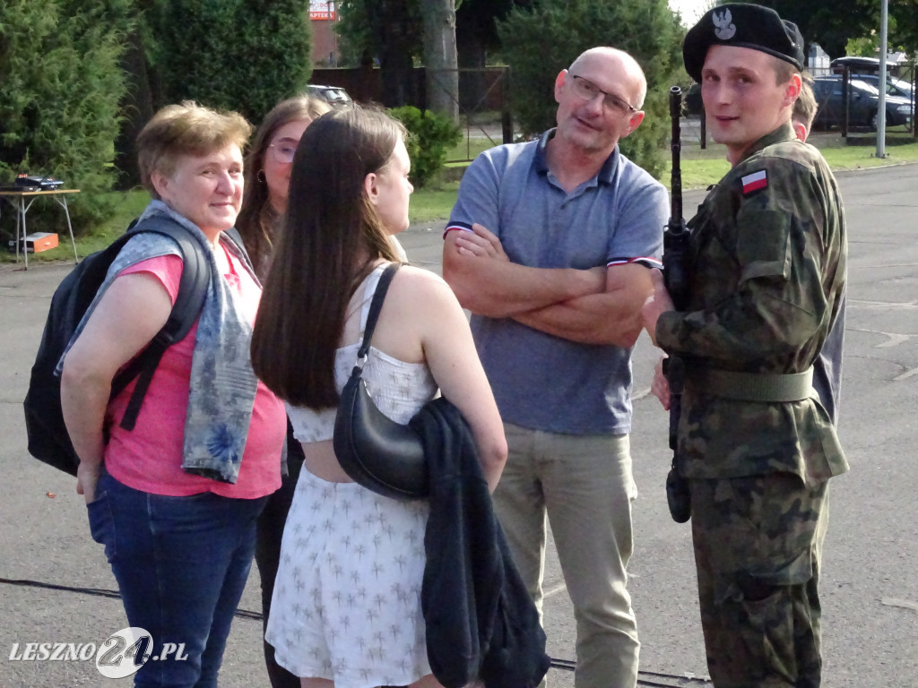 Przysięga wojskowa w Lesznie