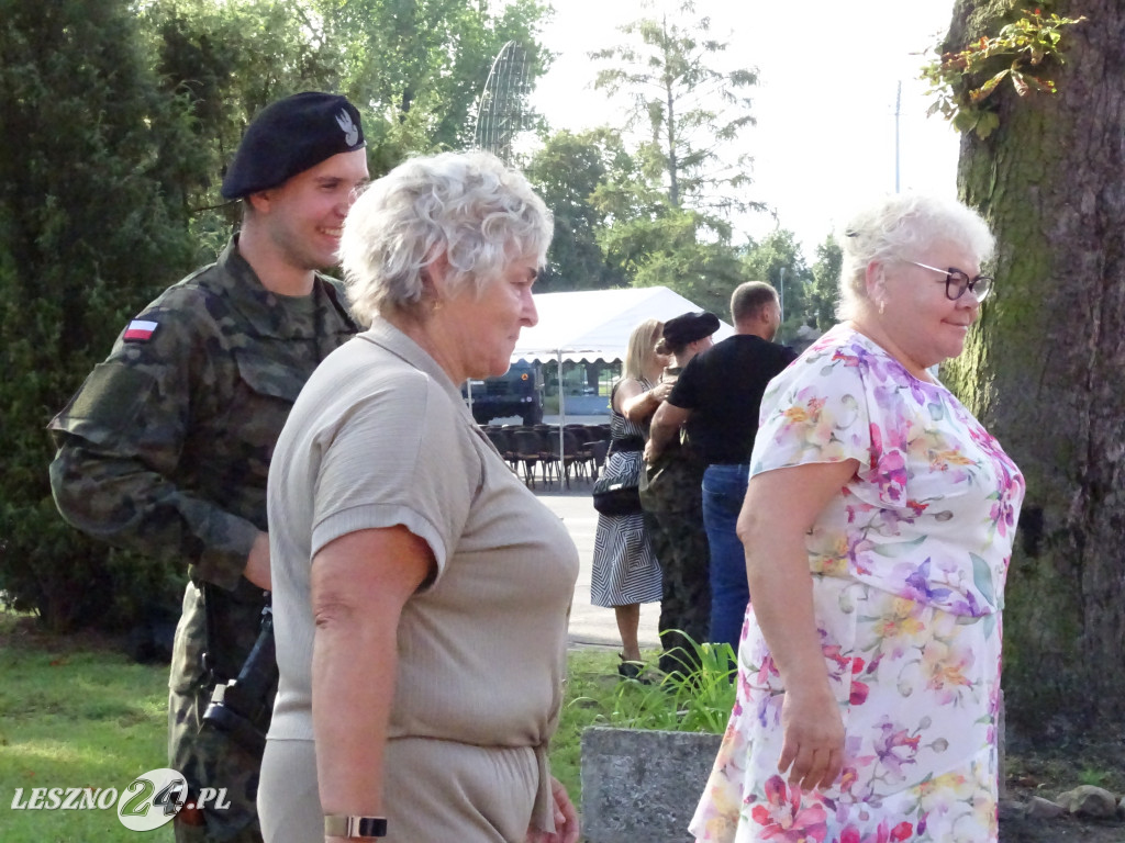 Przysięga wojskowa w Lesznie
