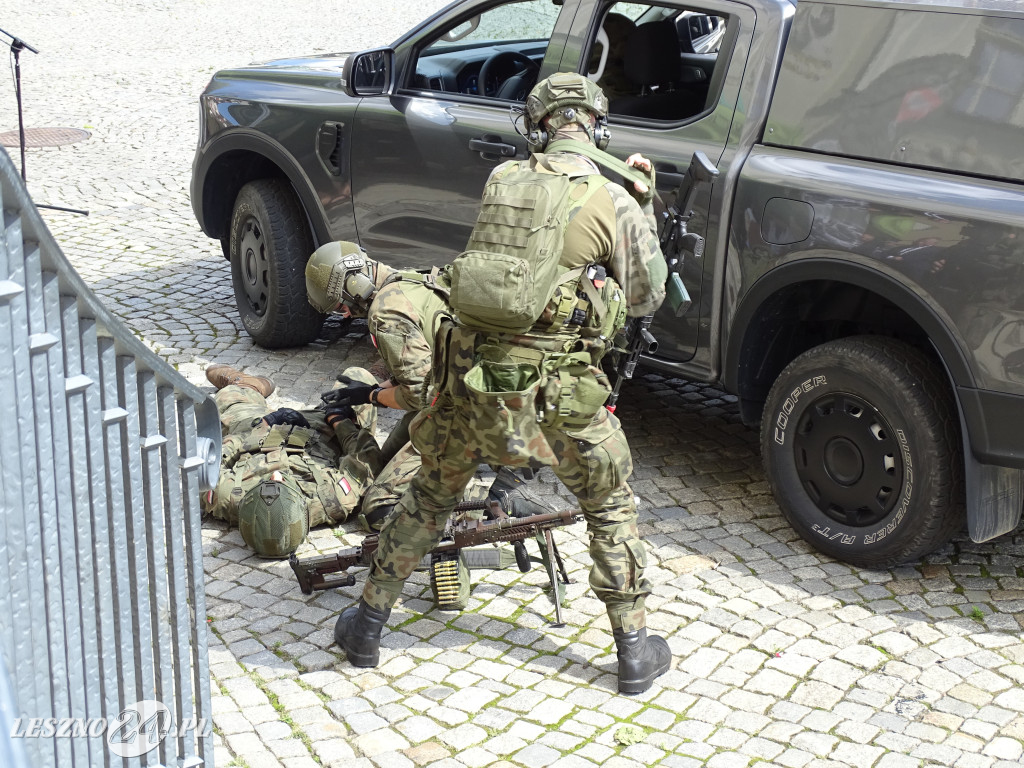 Batalion WOT w Lesznie otrzymał sztandar