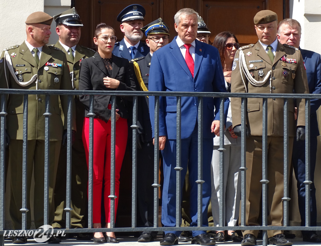 Batalion WOT w Lesznie otrzymał sztandar