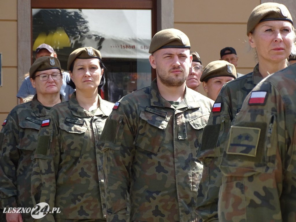 Batalion WOT w Lesznie otrzymał sztandar