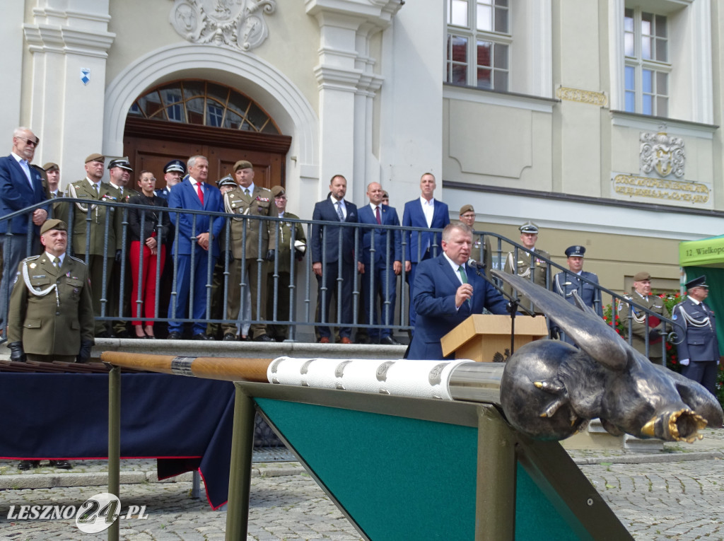 Batalion WOT w Lesznie otrzymał sztandar