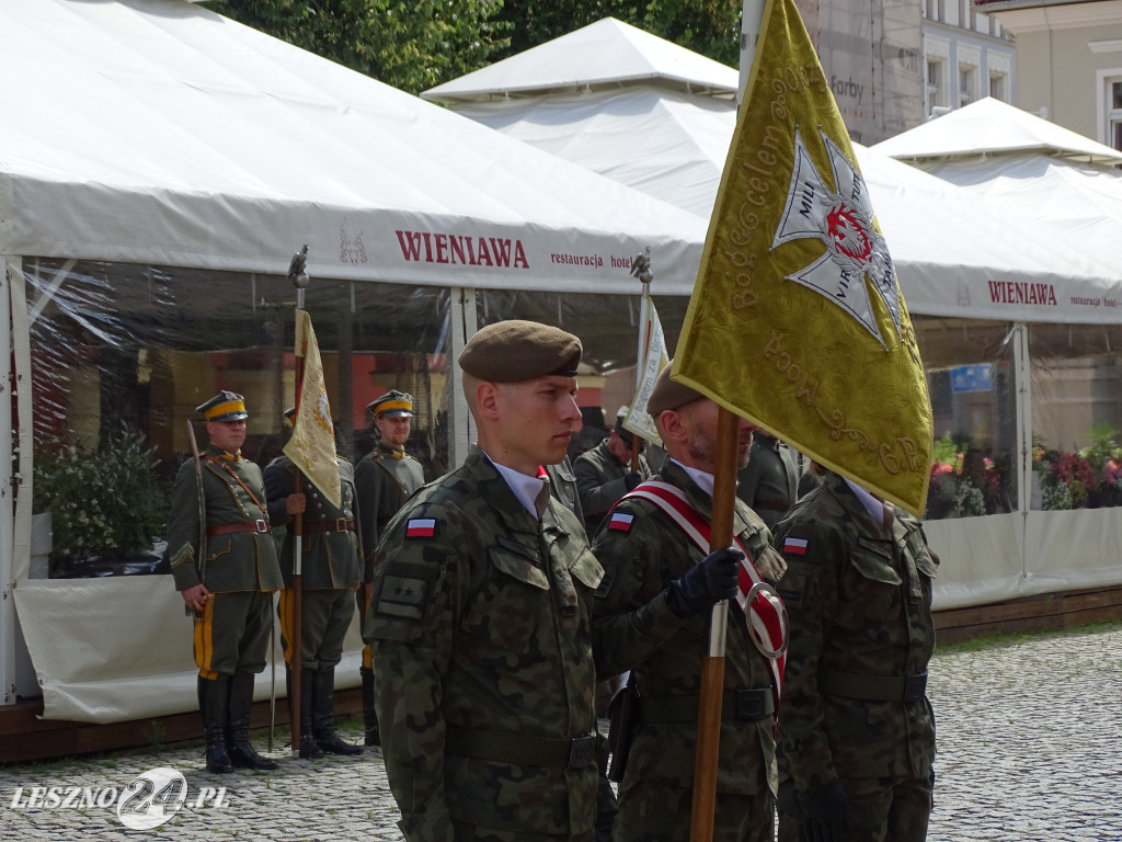 Batalion WOT w Lesznie otrzymał sztandar