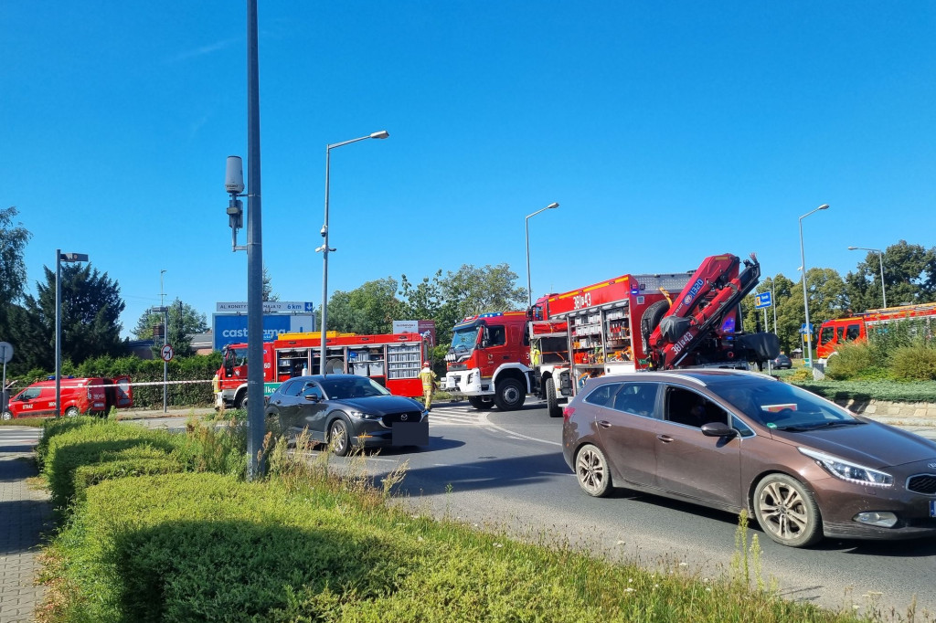 Zderzenie na Rondzie Gronowo