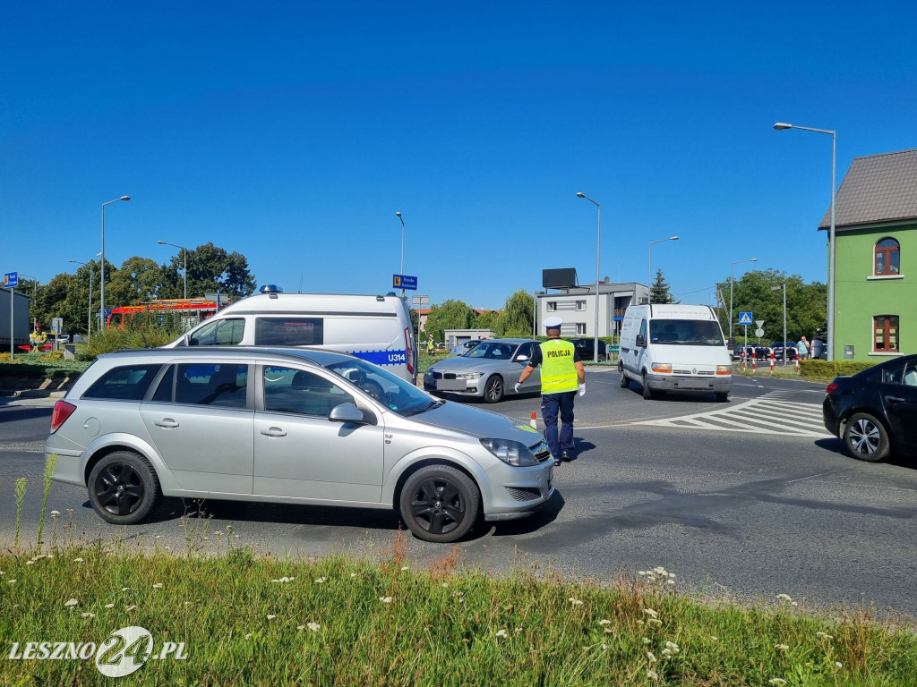 Zderzenie na Rondzie Gronowo