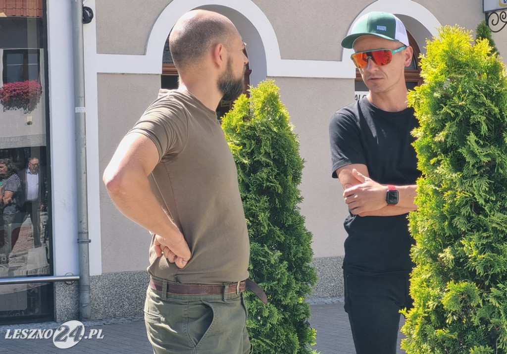 Wystawa przed muzuem