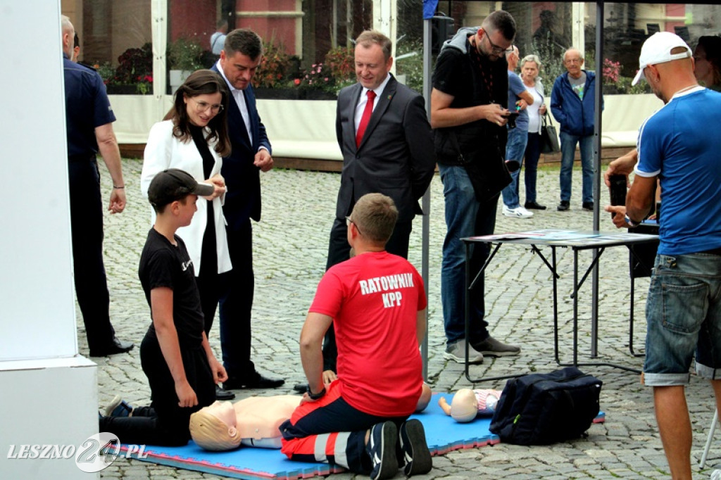 Wojewoda wielkopolska z wizytą w Lesznie