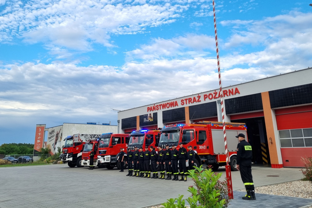 Hołd poległym strażakom
