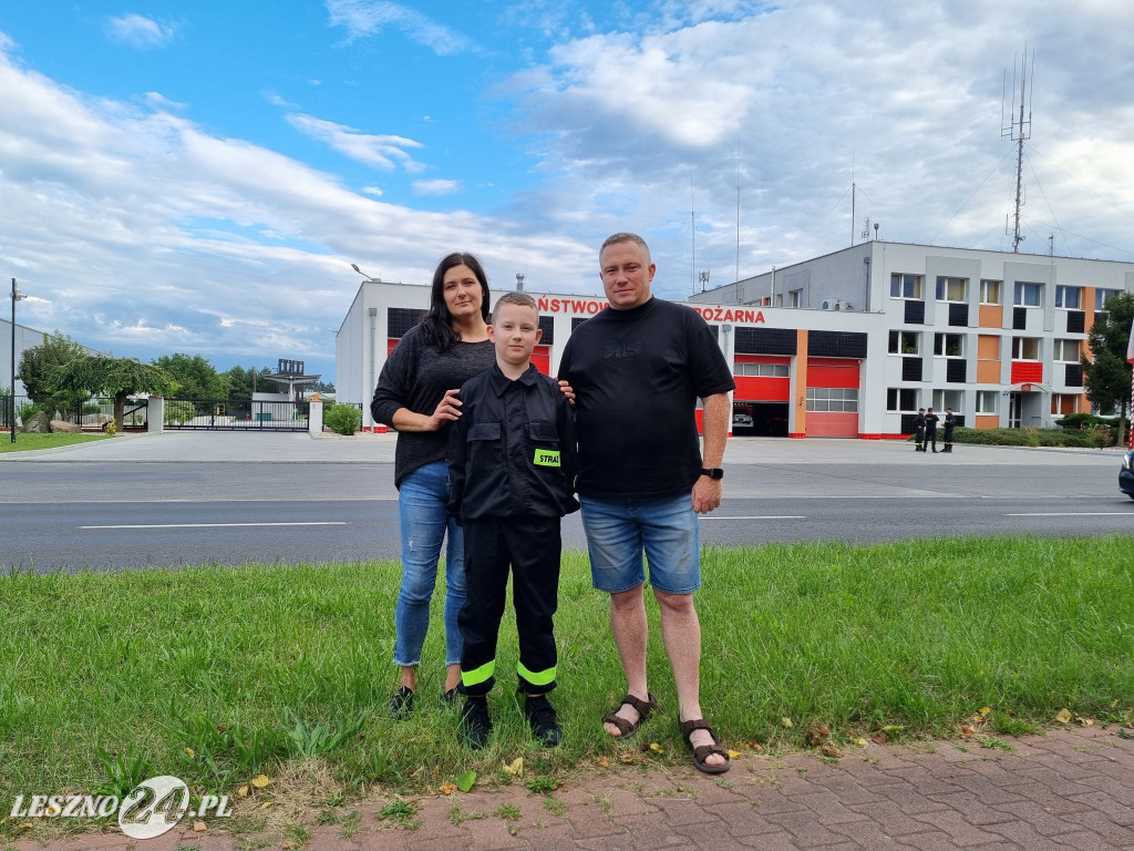 Hołd poległym strażakom