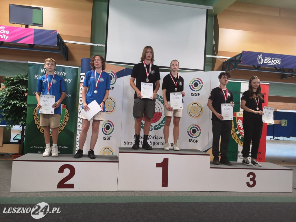Medale strzelców Lesny Leszno