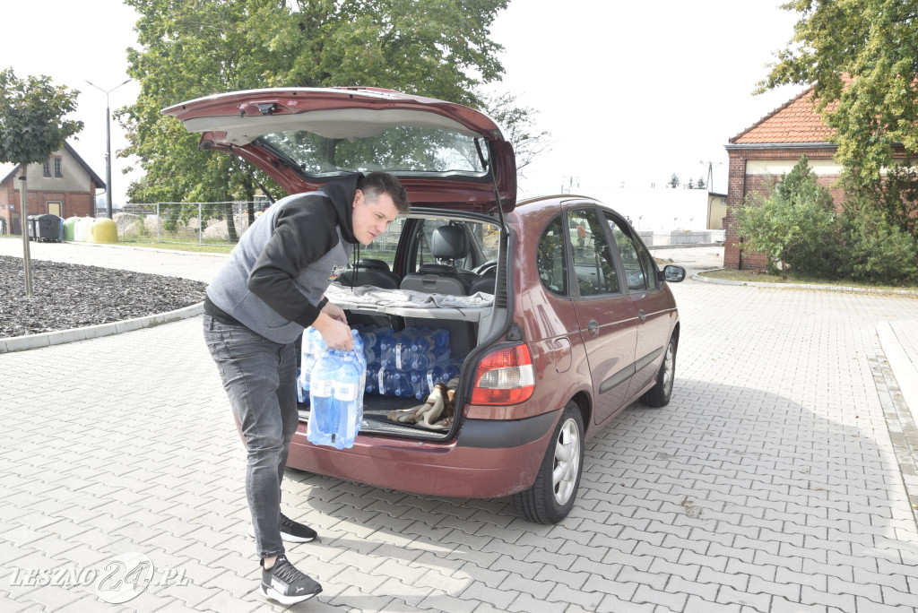 Zbiórka dla powodzian w leszczyńskich Wodociągach