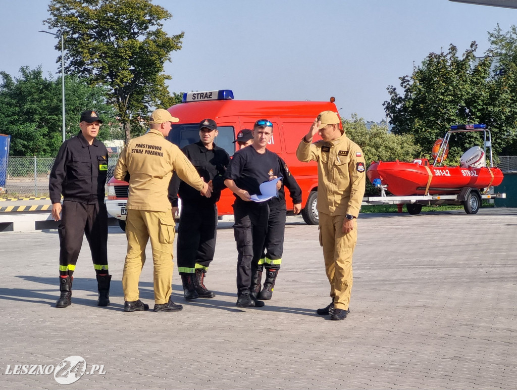 Strażacy jadą pomagać powodzianom