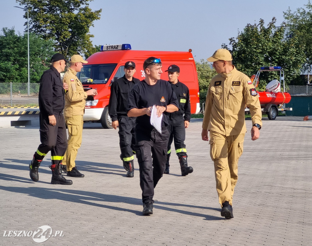 Strażacy jadą pomagać powodzianom