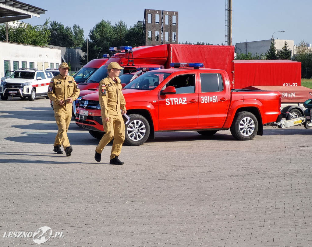 Strażacy jadą pomagać powodzianom