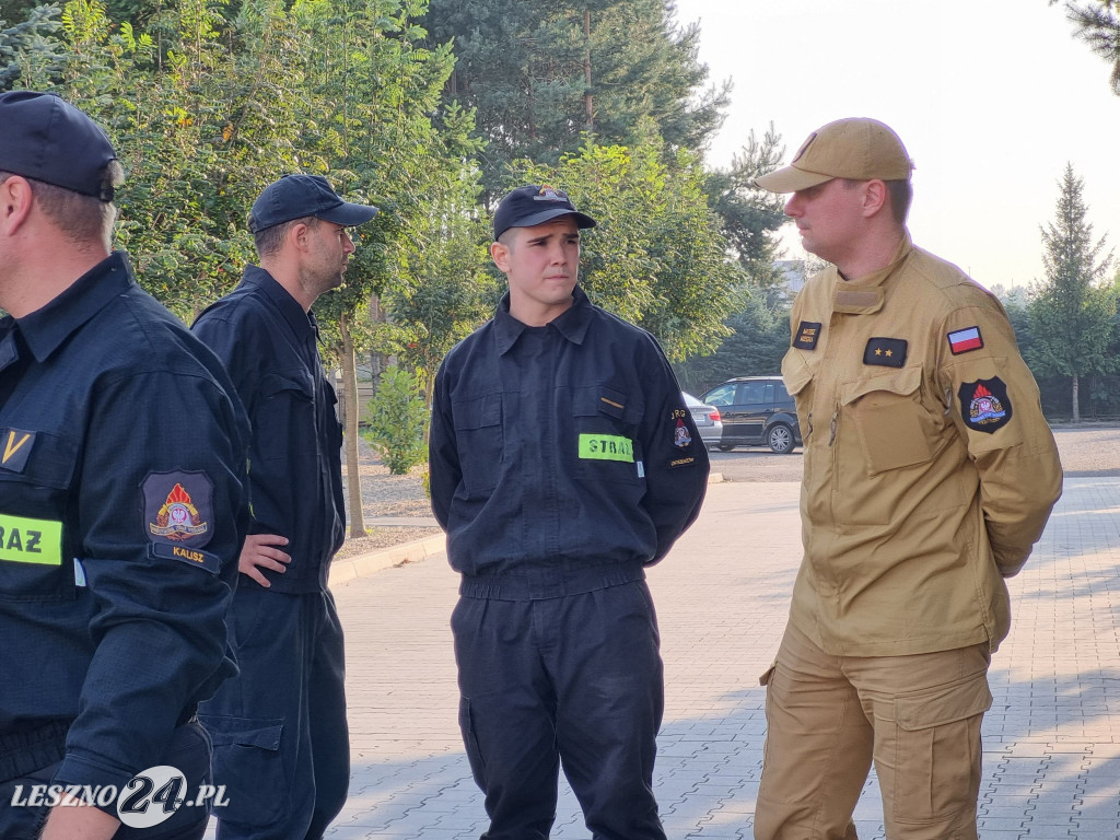 Strażacy jadą pomagać powodzianom