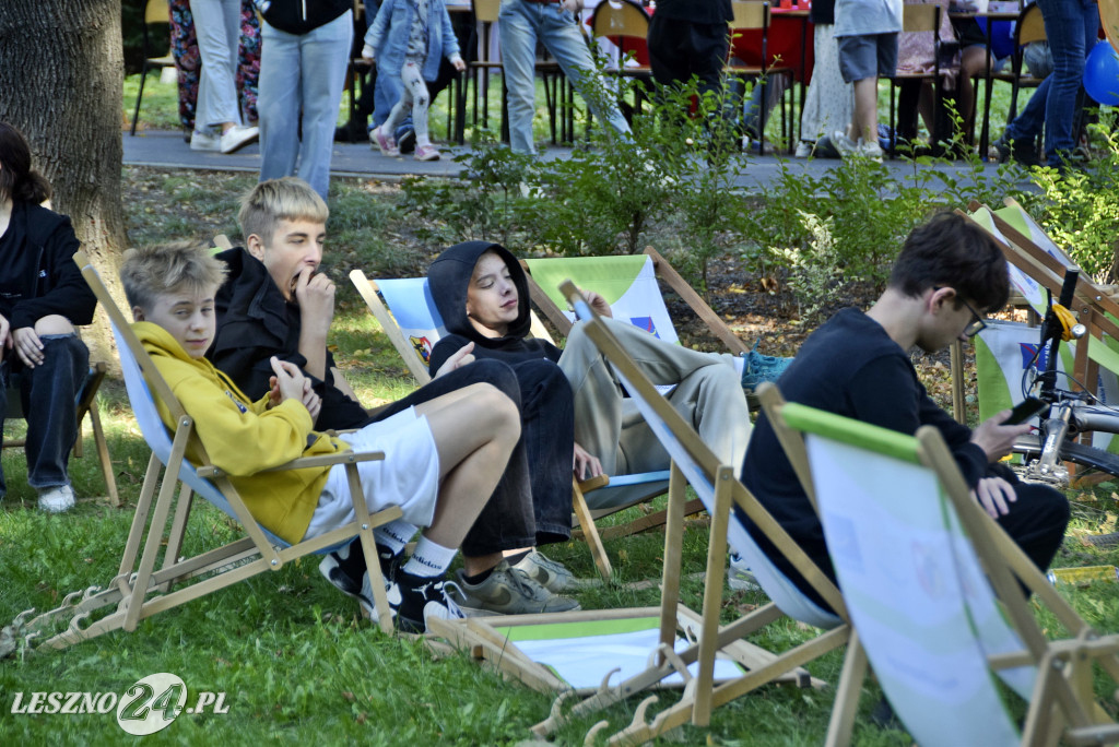 Piknik w III LO w Lesznie
