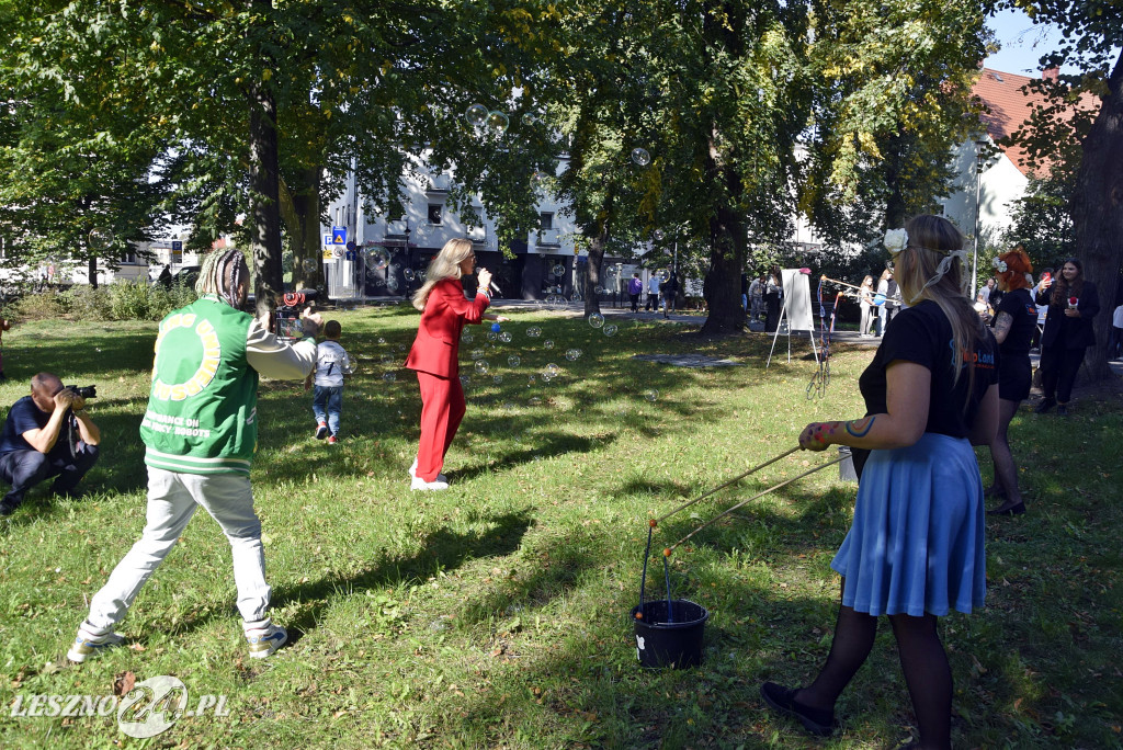 Piknik w III LO w Lesznie