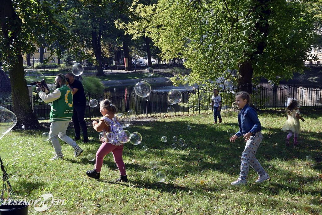 Piknik w III LO w Lesznie