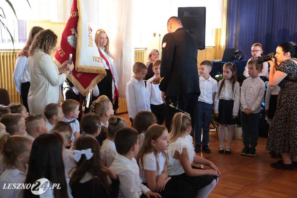 Pasowanie uczniów w SP 2 w Lesznie