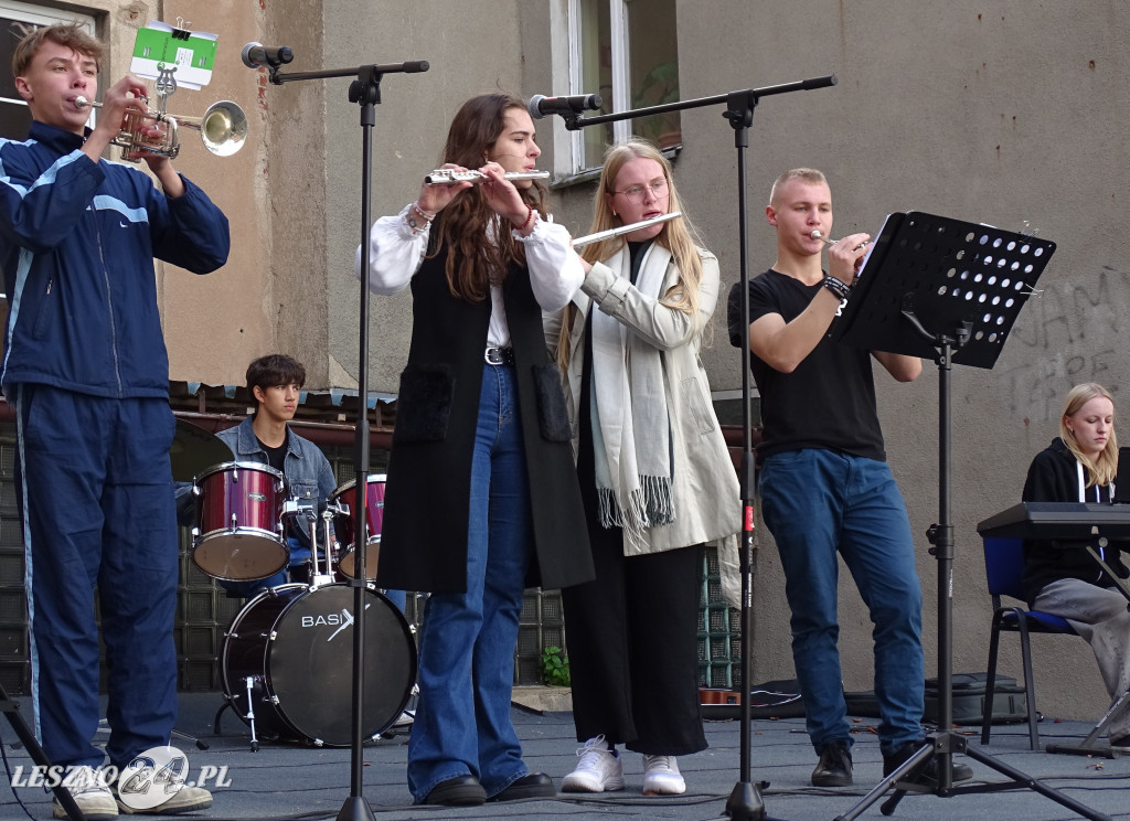 Piknik Leszczyńskich i otrzęsiny w I LO w Lesznie