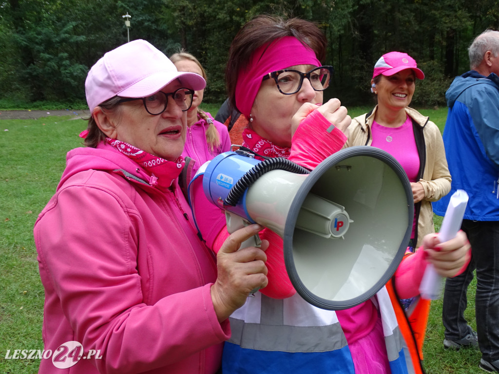 Różowy Marszobieg i Parkrun w Karczmie Borowej