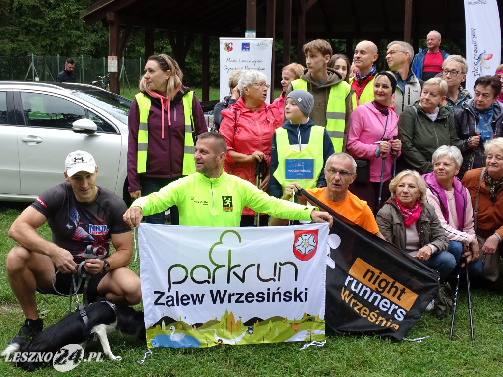 Różowy Marszobieg i Parkrun w Karczmie Borowej