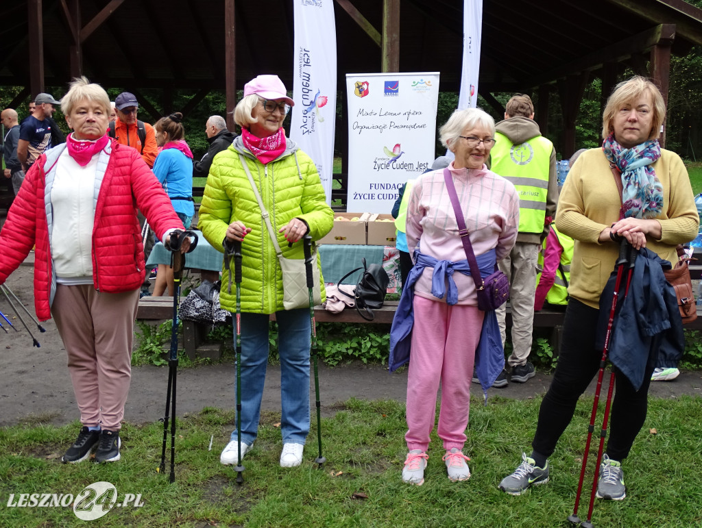 Różowy Marszobieg i Parkrun w Karczmie Borowej