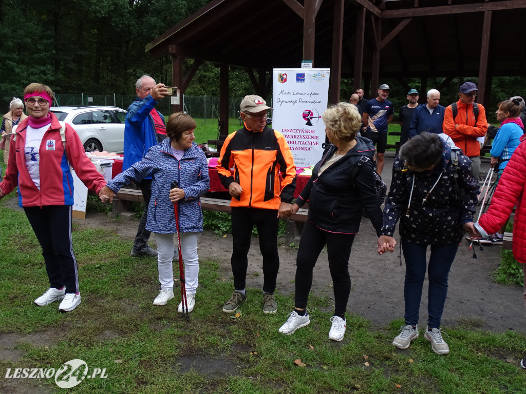 Różowy Marszobieg i Parkrun w Karczmie Borowej