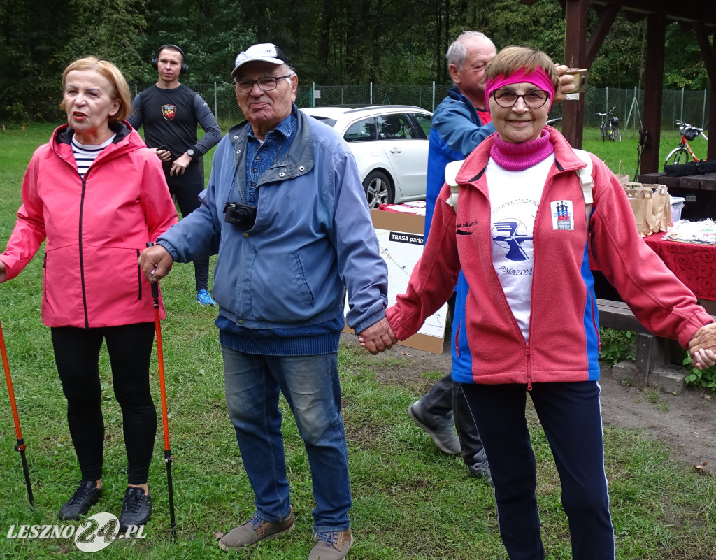 Różowy Marszobieg i Parkrun w Karczmie Borowej