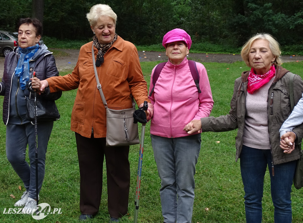 Różowy Marszobieg i Parkrun w Karczmie Borowej