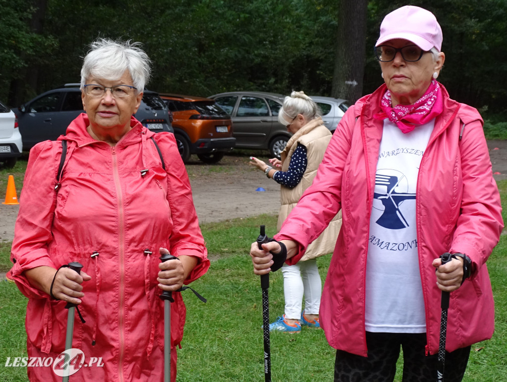 Różowy Marszobieg i Parkrun w Karczmie Borowej