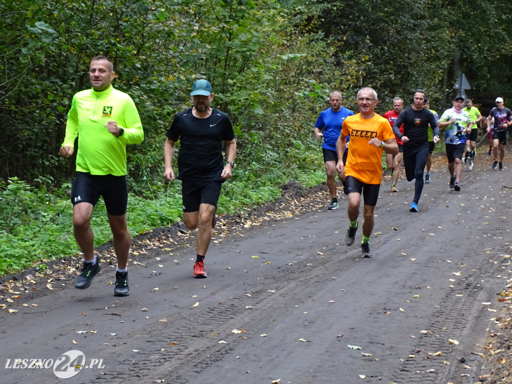 Różowy Marszobieg i Parkrun w Karczmie Borowej