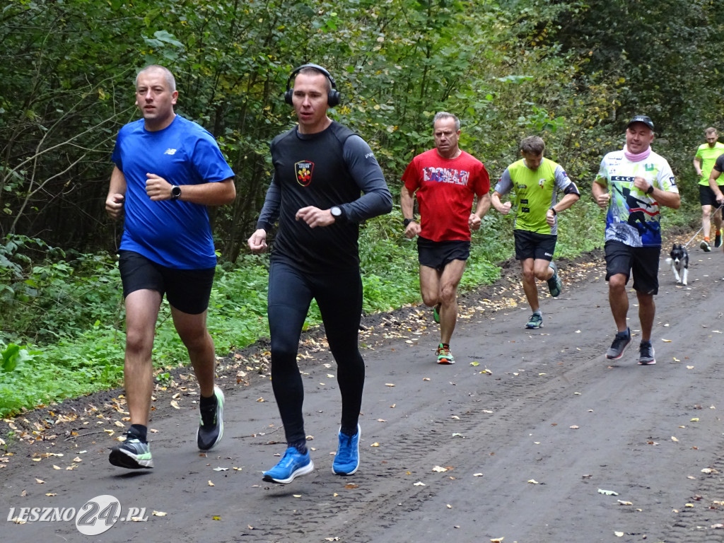 Różowy Marszobieg i Parkrun w Karczmie Borowej