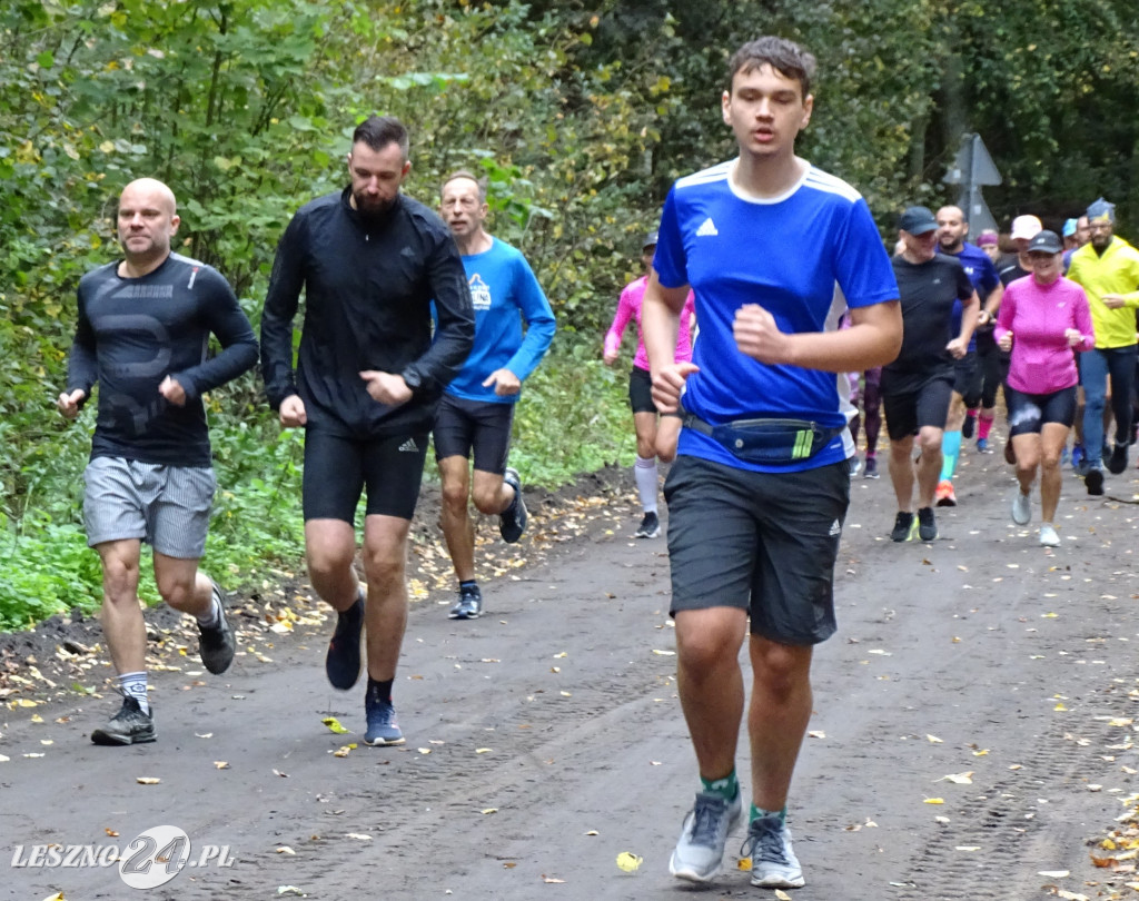 Różowy Marszobieg i Parkrun w Karczmie Borowej