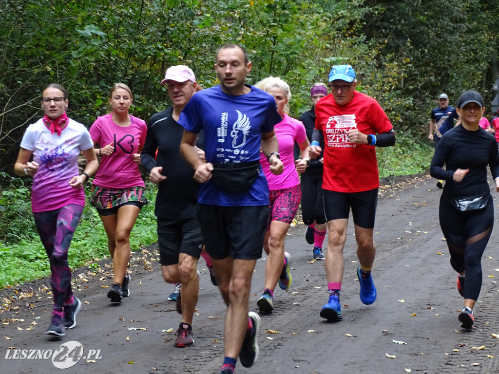 Różowy Marszobieg i Parkrun w Karczmie Borowej