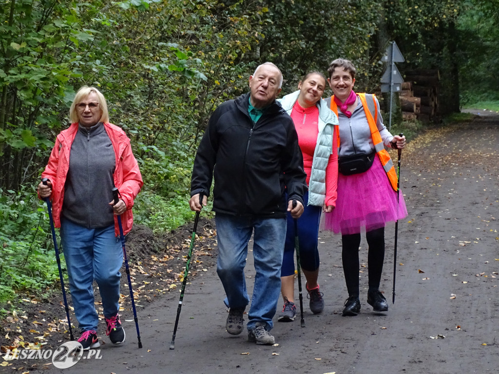 Różowy Marszobieg i Parkrun w Karczmie Borowej