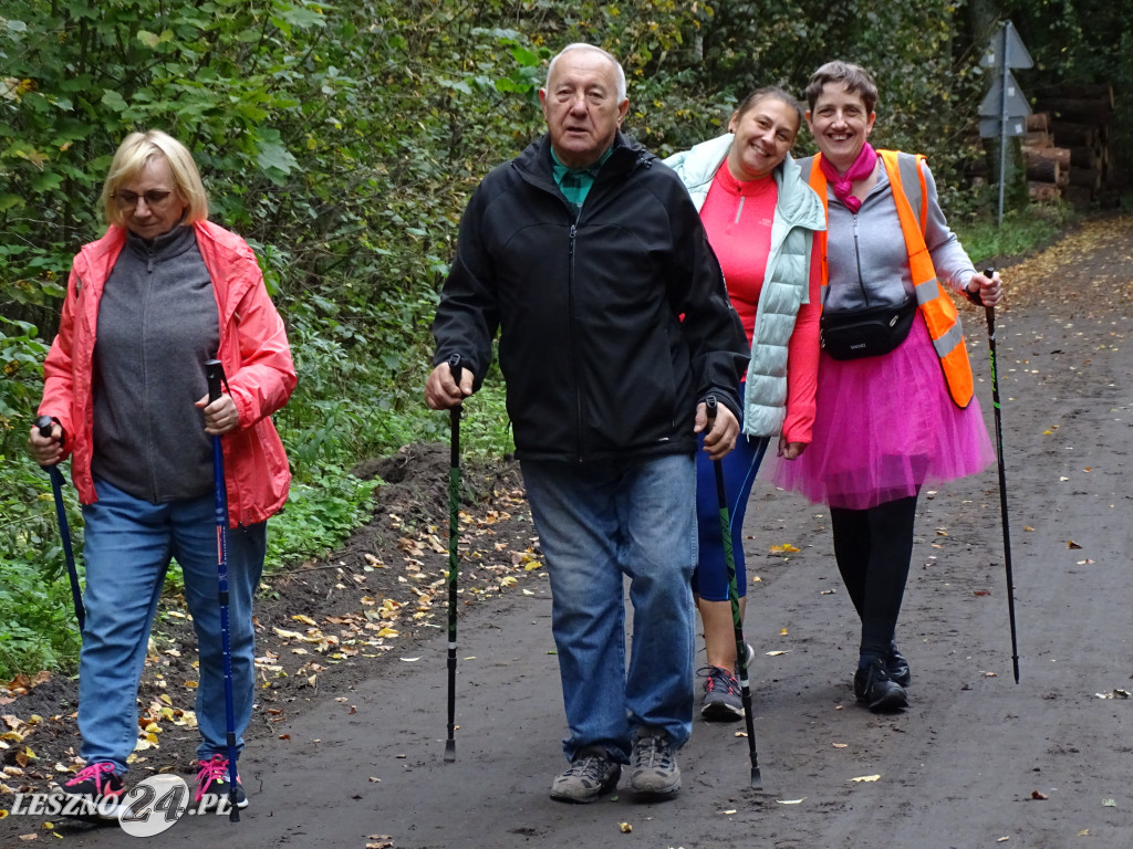 Różowy Marszobieg i Parkrun w Karczmie Borowej