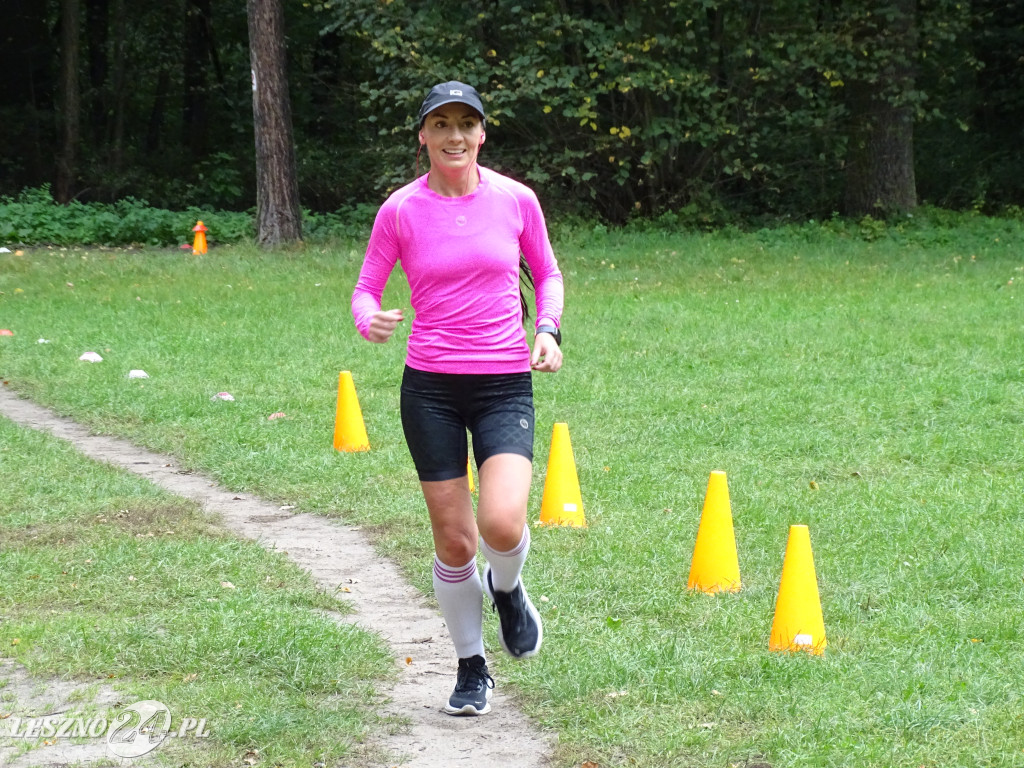 Różowy Marszobieg i Parkrun w Karczmie Borowej