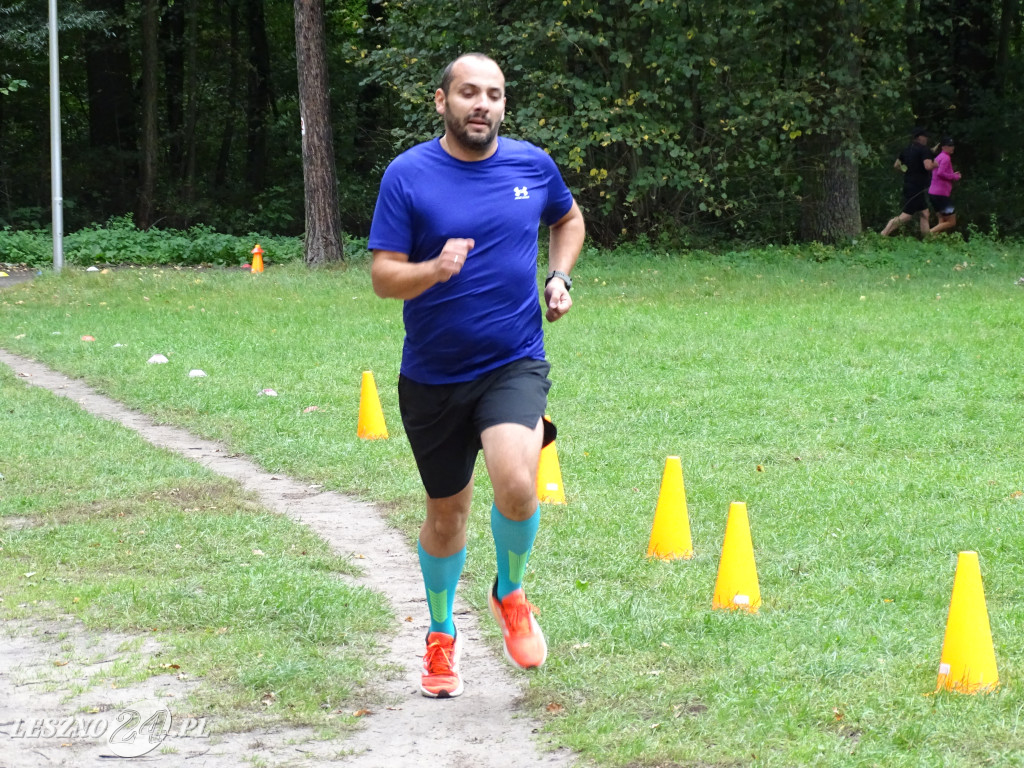 Różowy Marszobieg i Parkrun w Karczmie Borowej