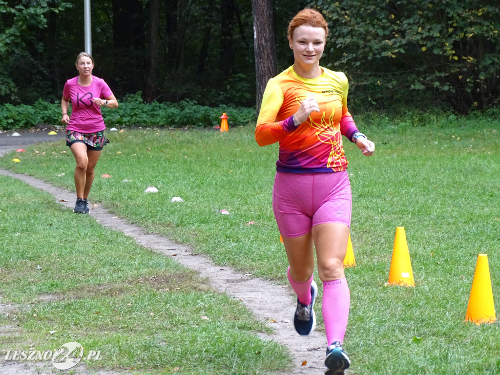 Różowy Marszobieg i Parkrun w Karczmie Borowej